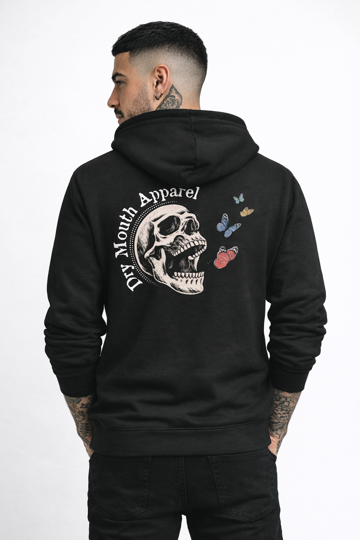 Dry Mouth Logo Blackout hoodie