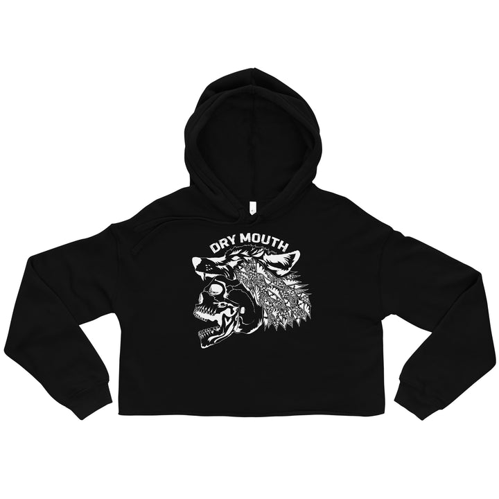 Lone Wolf Blackout Crop Hoodie